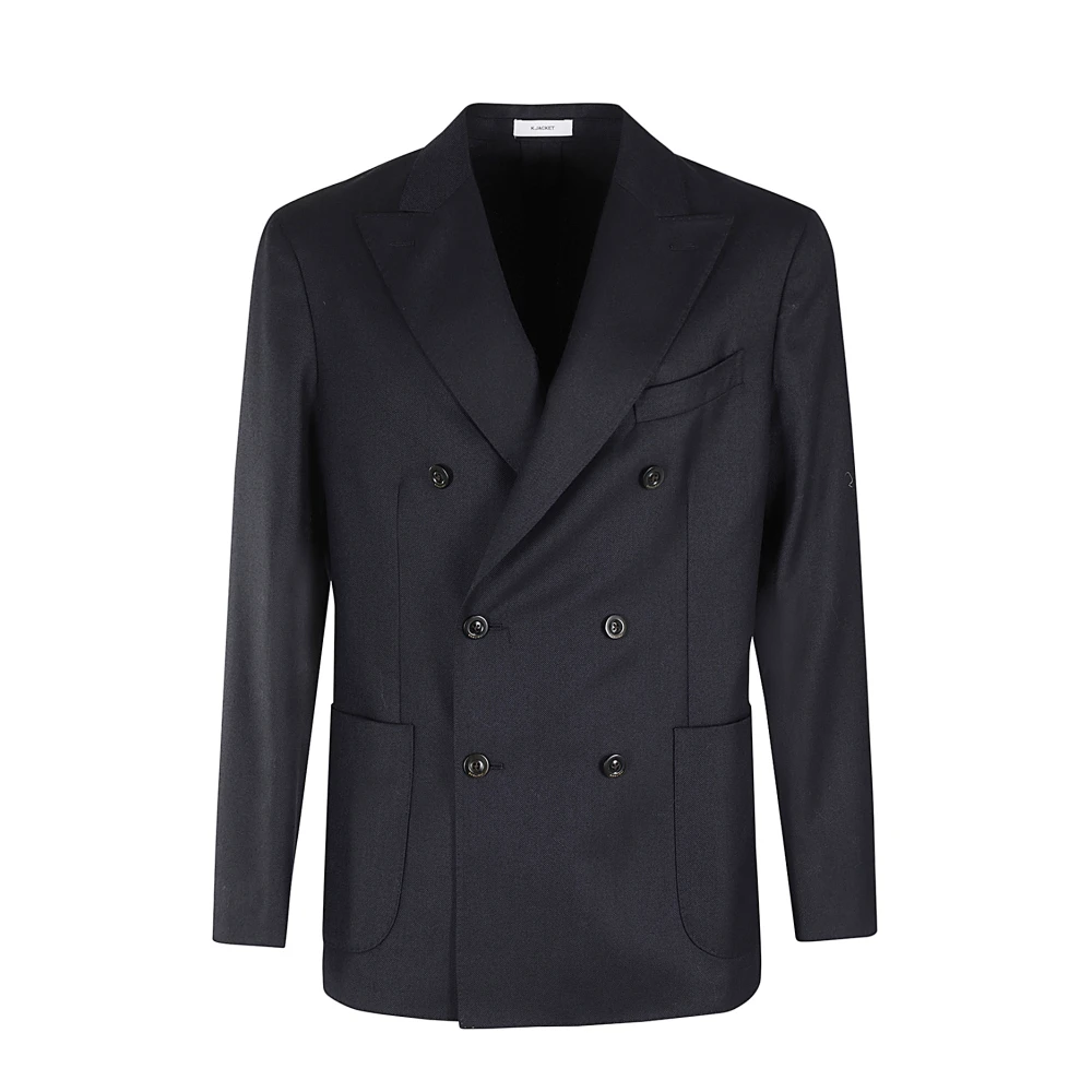 Boglioli Dubbelborstig Blazer Blue Heren