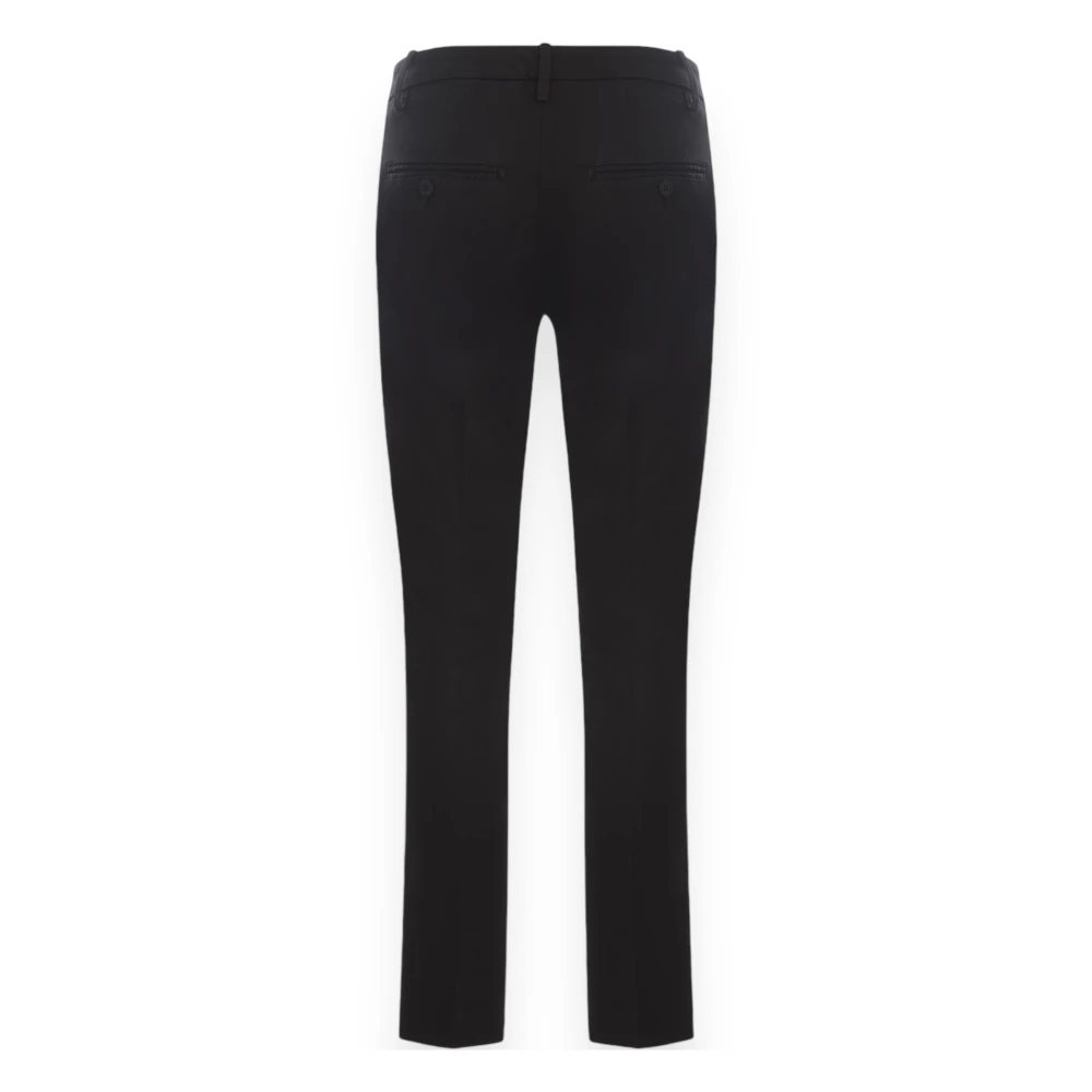Dondup Perfecte Stijlvolle Broek Black Dames