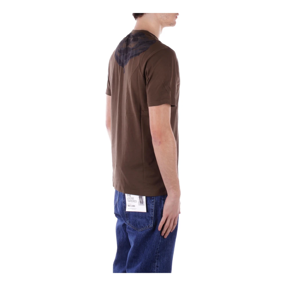 C.P. Company Logo Front T-shirt Green Heren