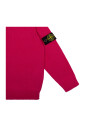fuchsia-gebreide-trui-met-kompas-badge