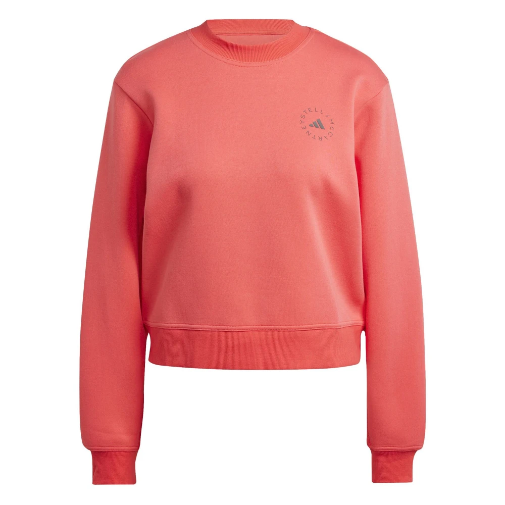 Adidas by stella mccartney Stijlvol Sweatshirt Red Dames