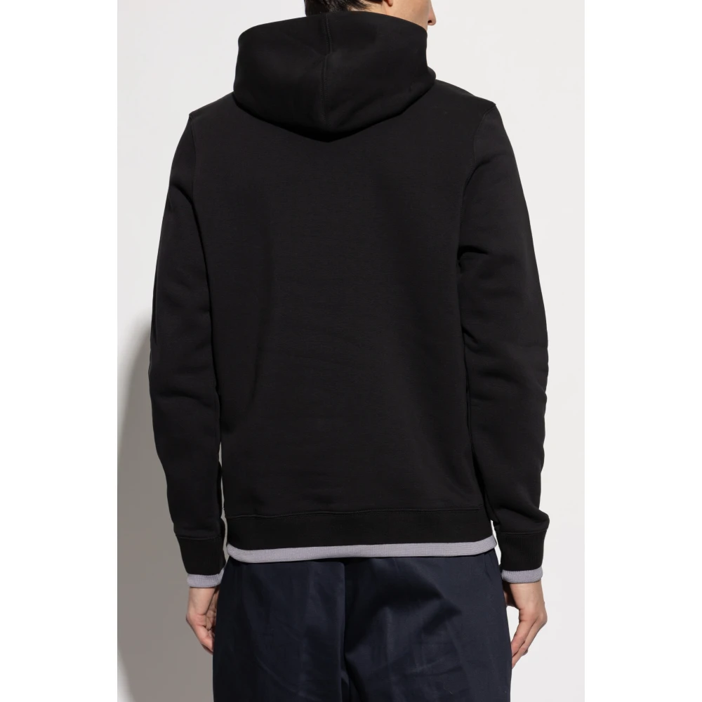 PS By Paul Smith Sweatshirt met logo Black Heren