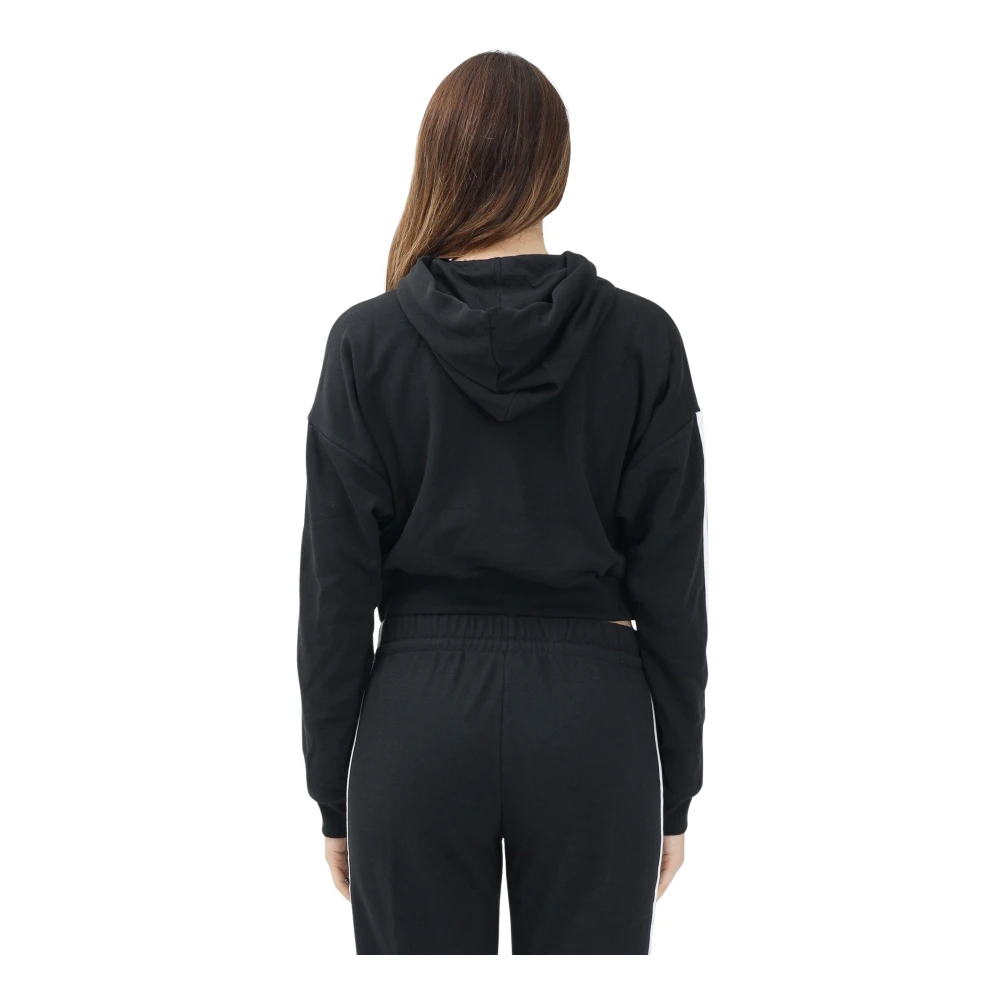 Adidas Zwarte Sweater Essentials 3-Stripes French Terry Black Dames