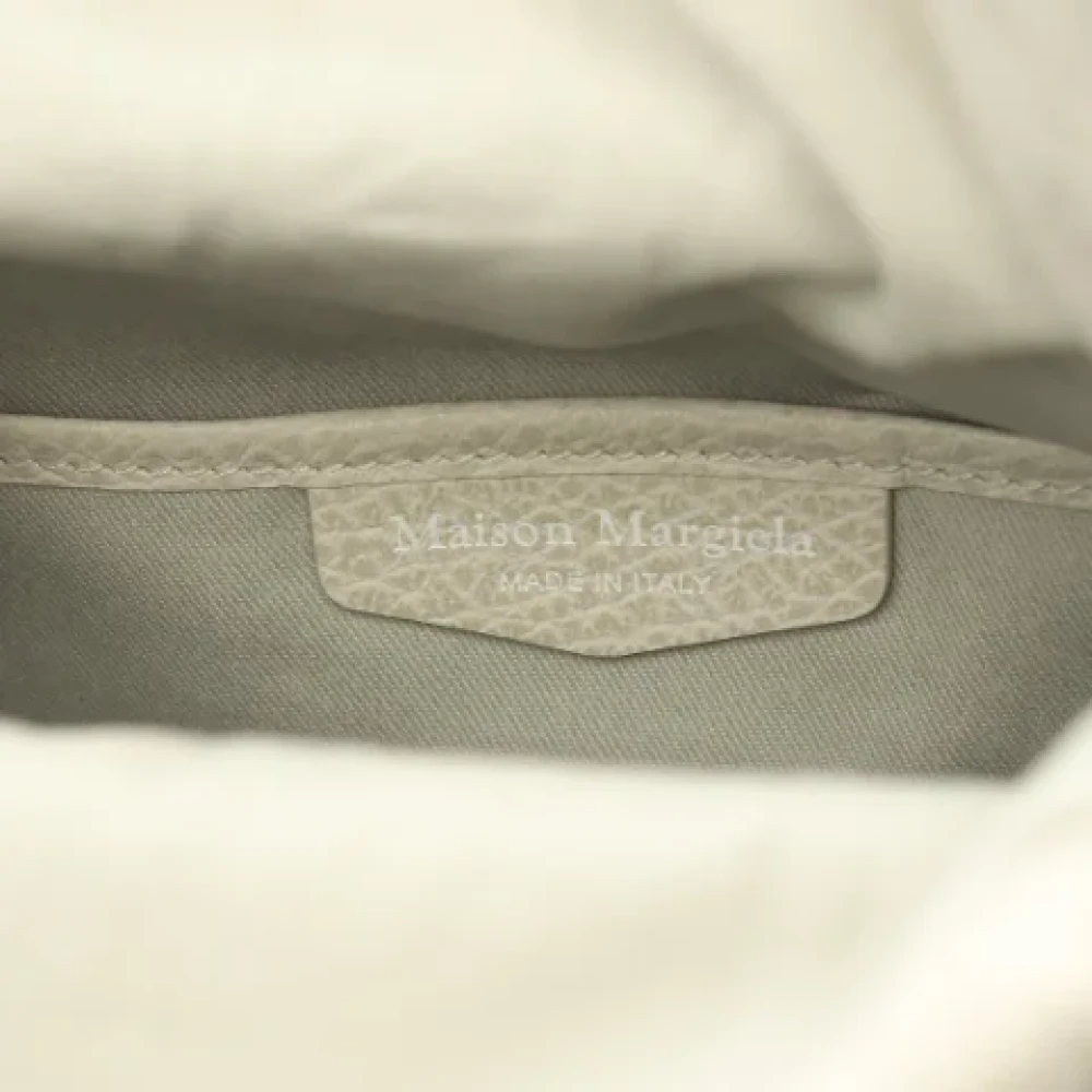 Maison Margiela Pre-owned Leather handbags White Dames