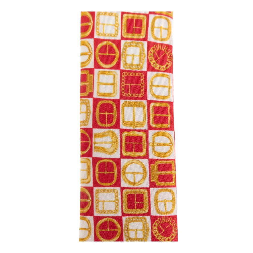 Moschino Zijden stropdas Red Heren