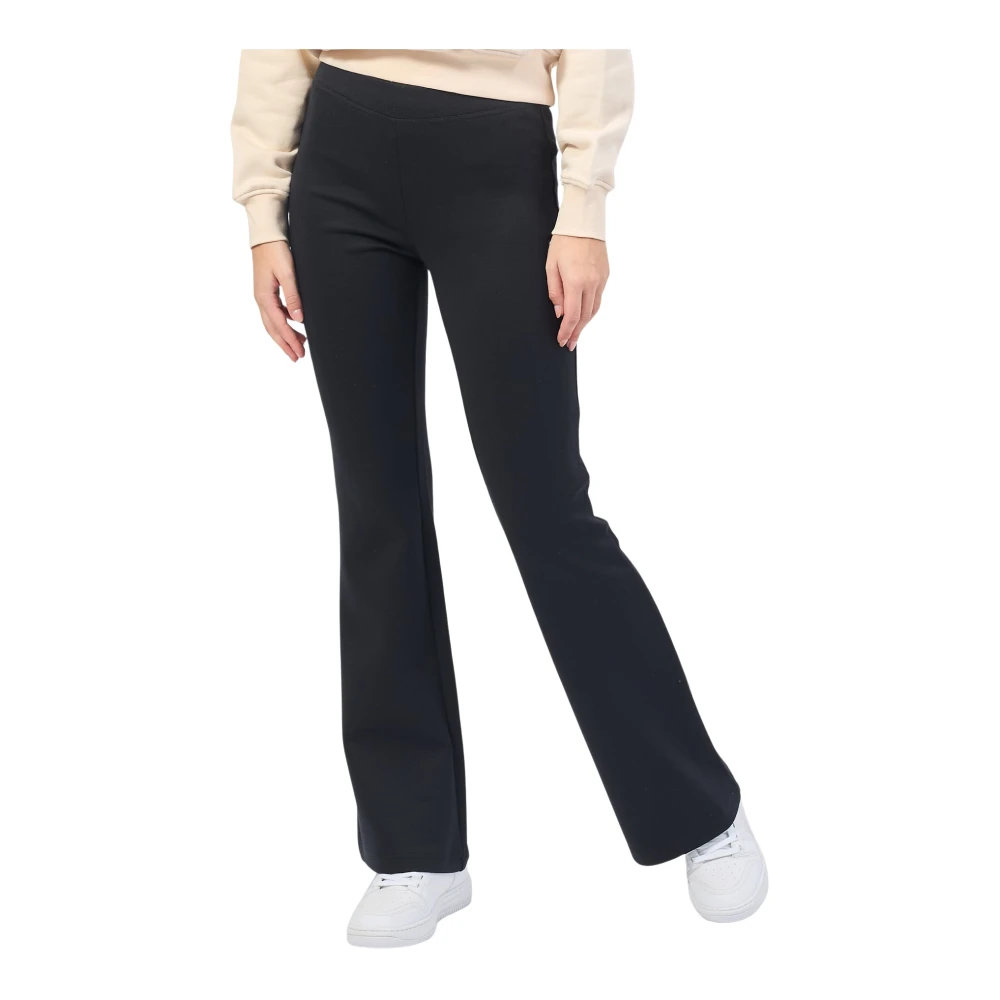 K-way Zwarte Joggers Jenny Regular Fit Black Dames