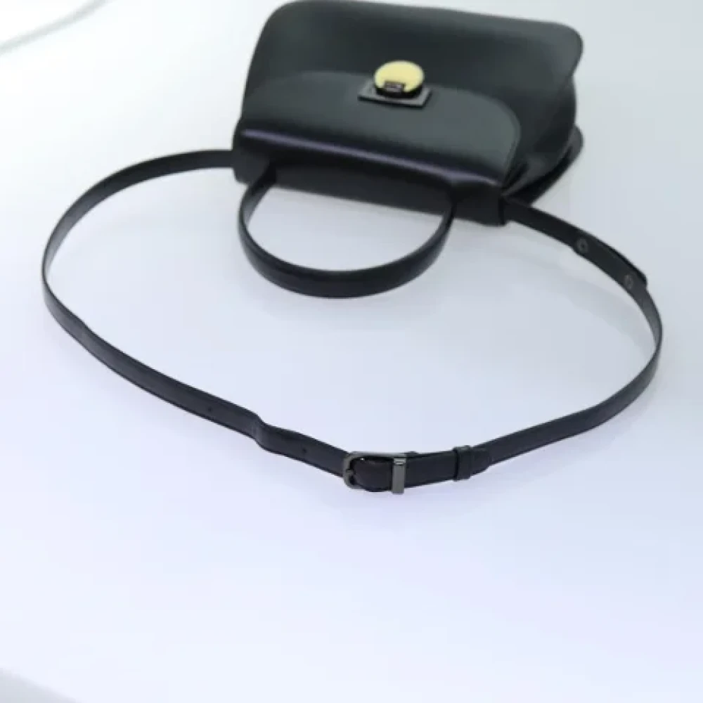 Givenchy Pre-owned Leather handbags Black Dames