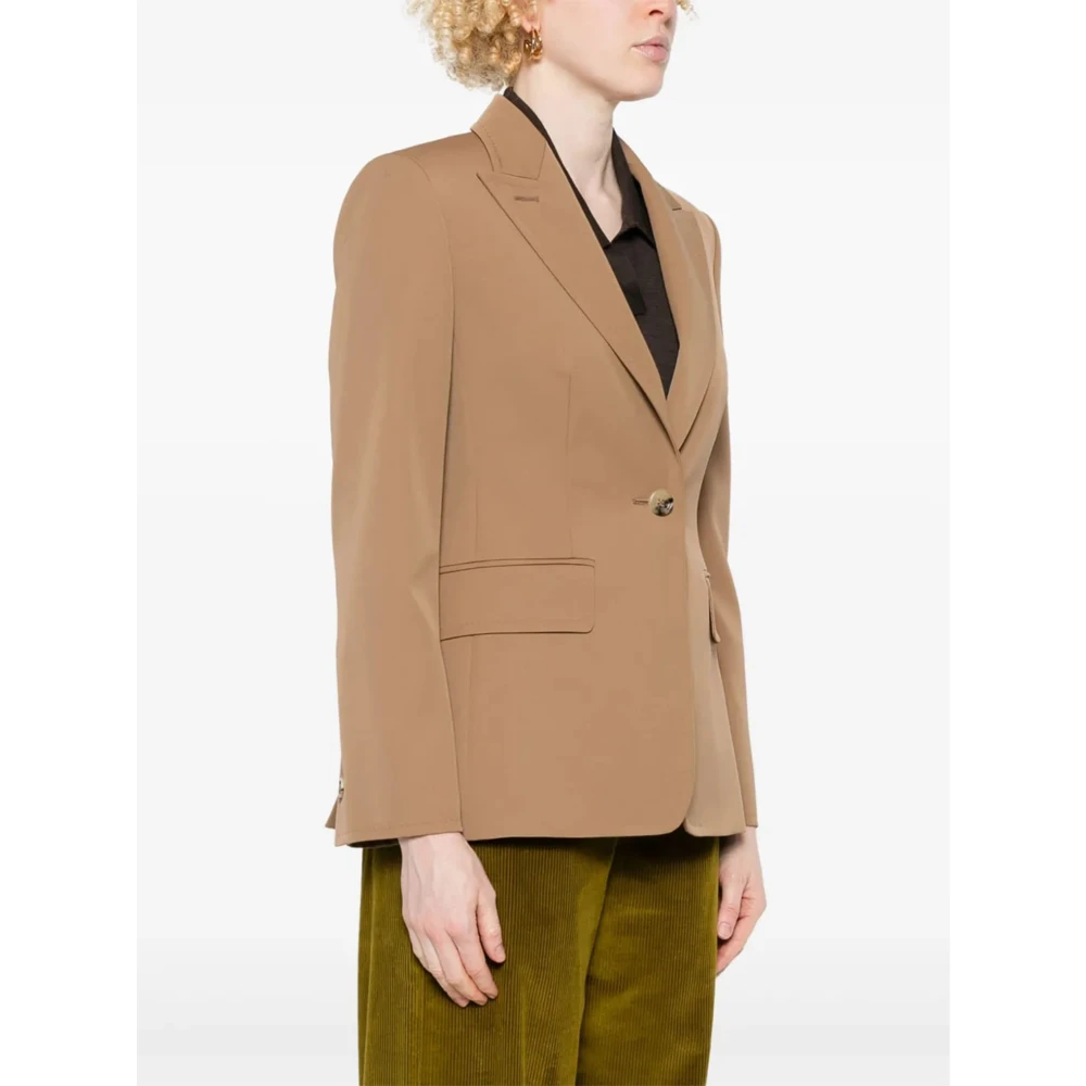 Max Mara Kameel Palchi Stijlvolle Modieuze Collectie Brown Dames