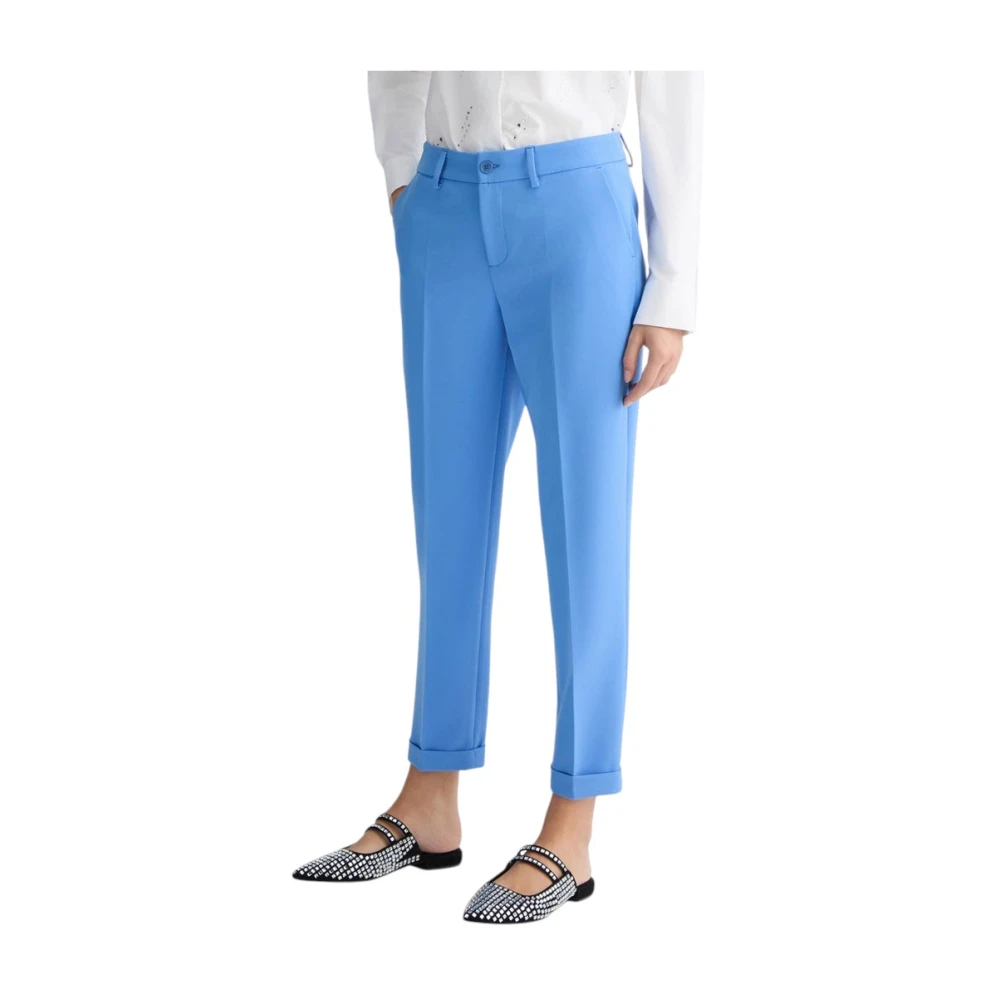 Liu Jo Mujer Azul - Pantalone Chino Pinces - Trousers - M