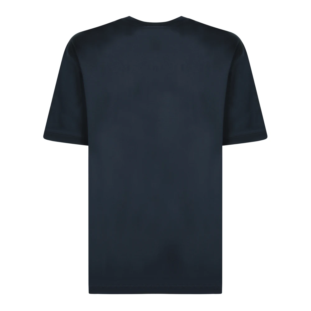 Giorgio Armani Blauw T-shirt met korte mouwen Blue Heren