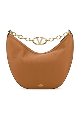 Medium Hobo VLogo Moon Handbag
