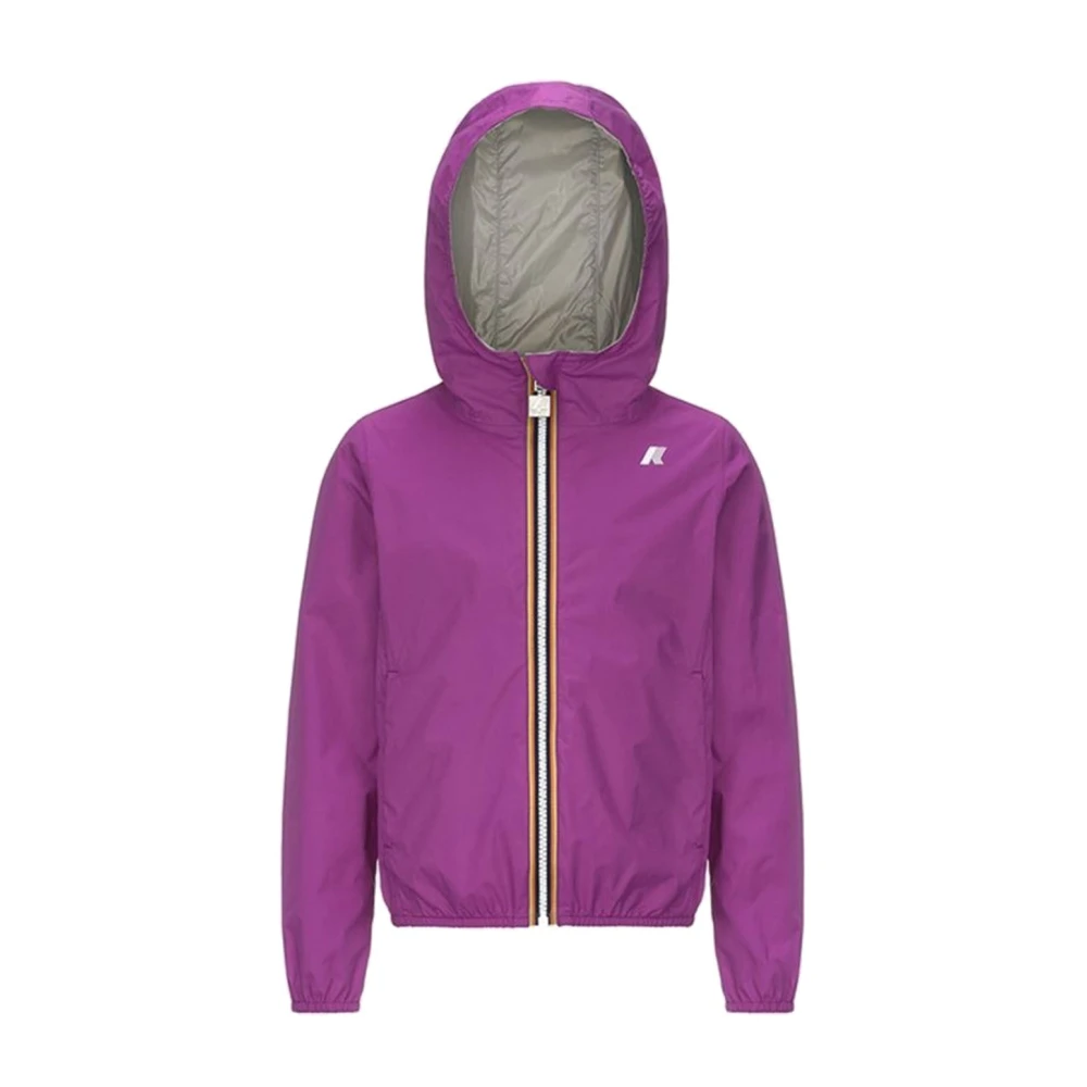 K-Way Girls Purple Kids Rain Wear, 3 Y, P.lily Plus2 Jacket