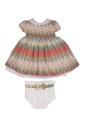 robe-zigzag-multicolore-avec-application-de-bijou