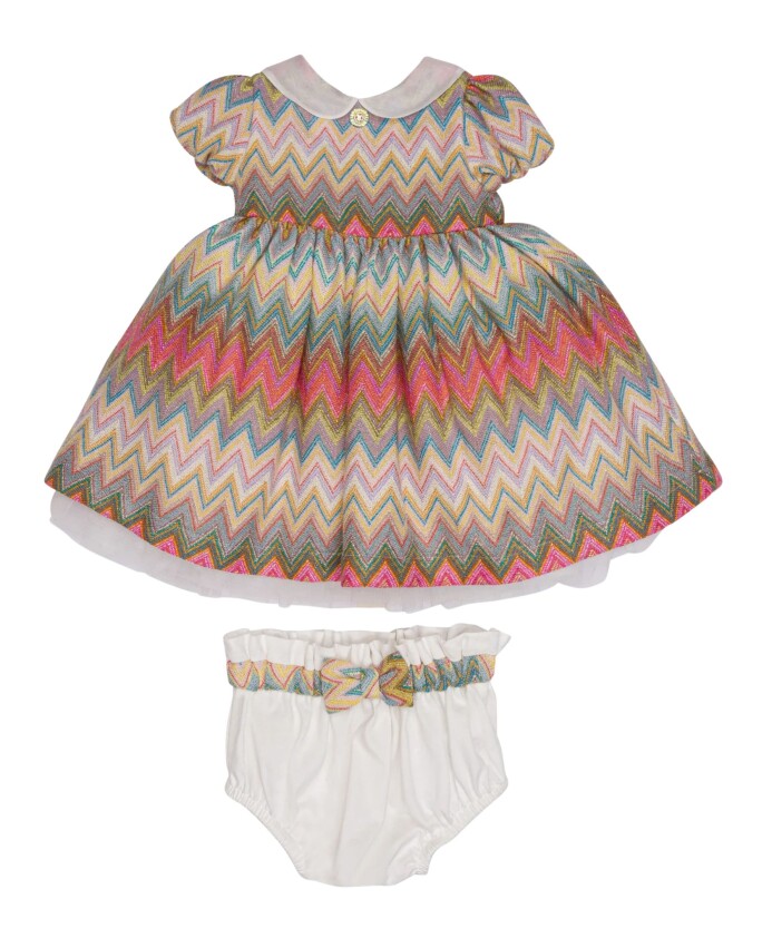 robe-zigzag-multicolore-avec-application-de-bijou