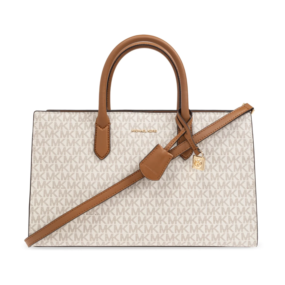 Michael Kors Witte en Beige Dames Handtas White Dames