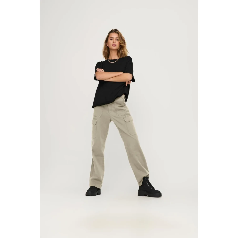 Only Cargo broek voor vrouwen Beige Dames