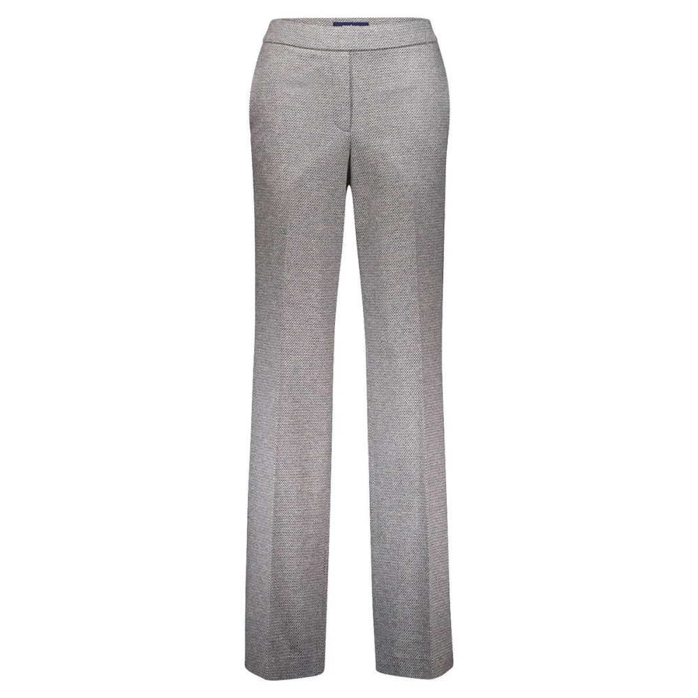 Gardeur Wijde Pijp Vrouwelijke Broek Gray Dames