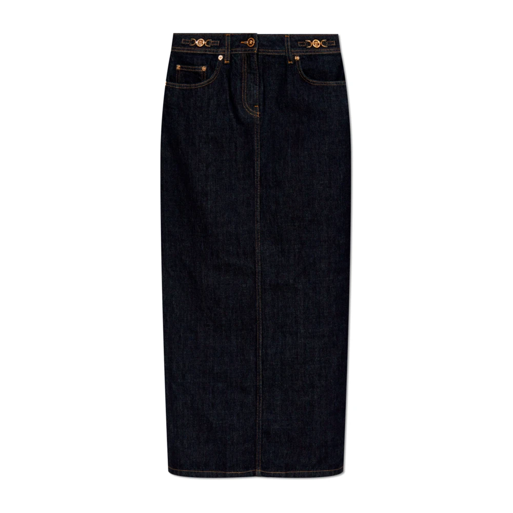 Versace Denim rok Blue Dames