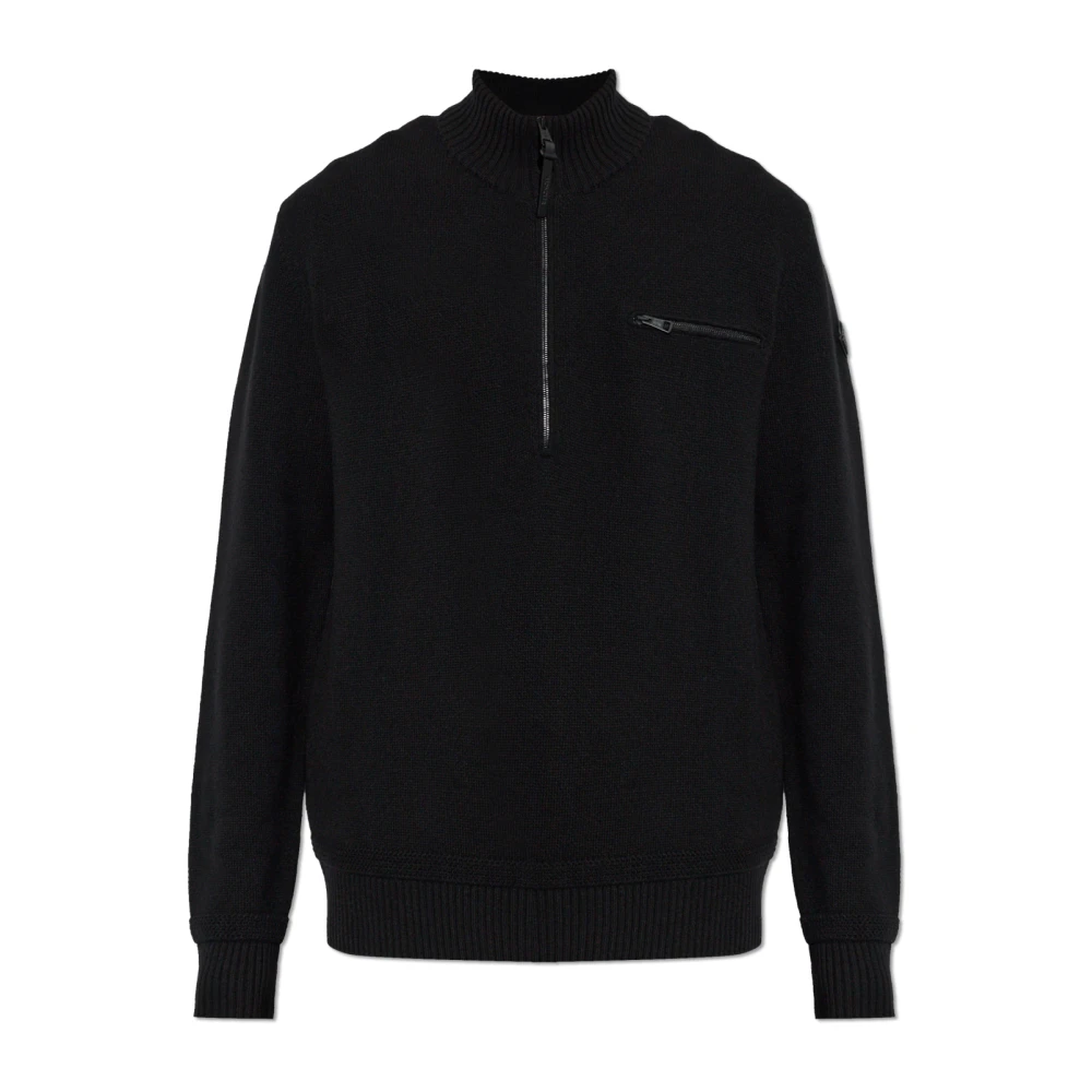 Moncler Wool & Cashmere Blend Polo Neck Jumper Men da Size: Xl - Immagine 2