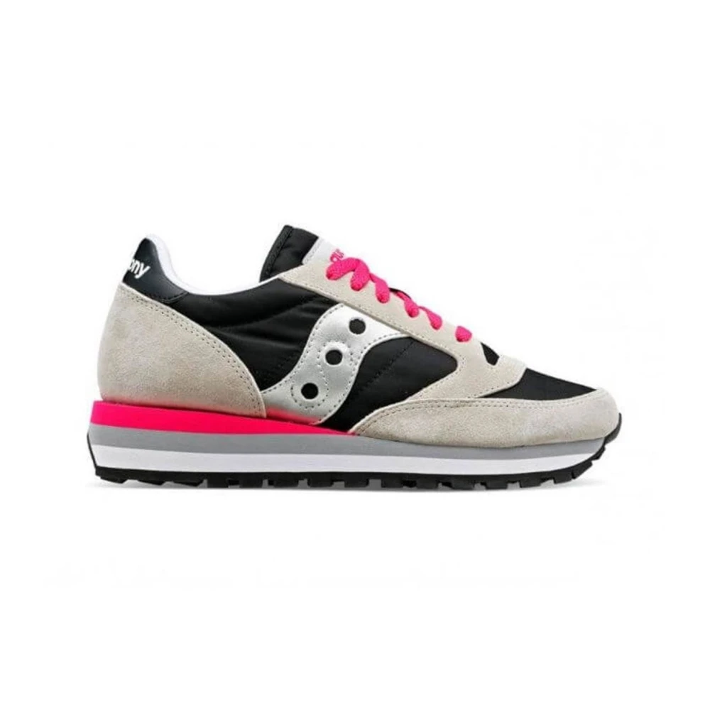 Saucony Women's Gray Sneakers, 4 Uk, And Black Trainers