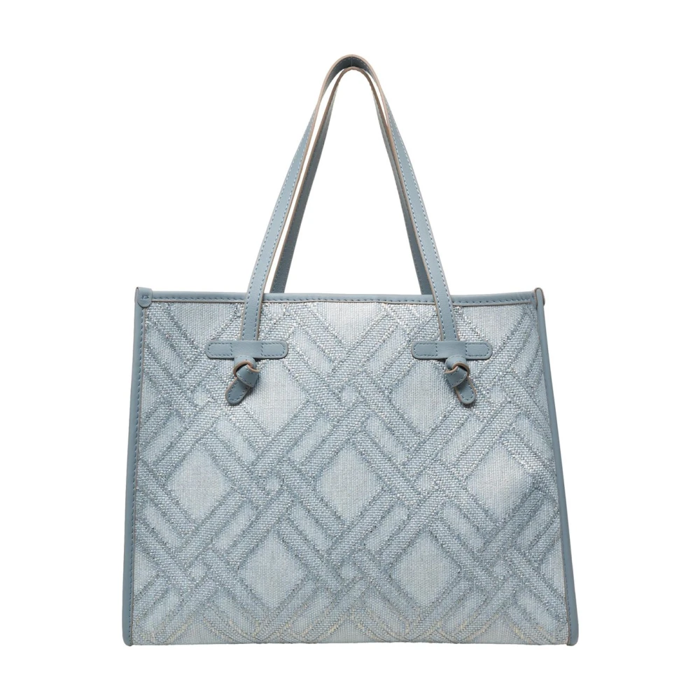 Gianni Chiarini Blauwe Handtas Marcella Shopper Blue Dames