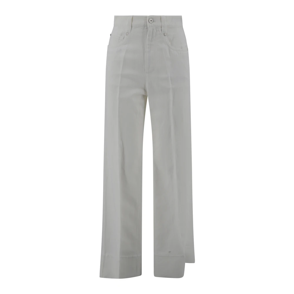 Trousers > Wide Trousers - - Brunello Cucinelli - Modalova