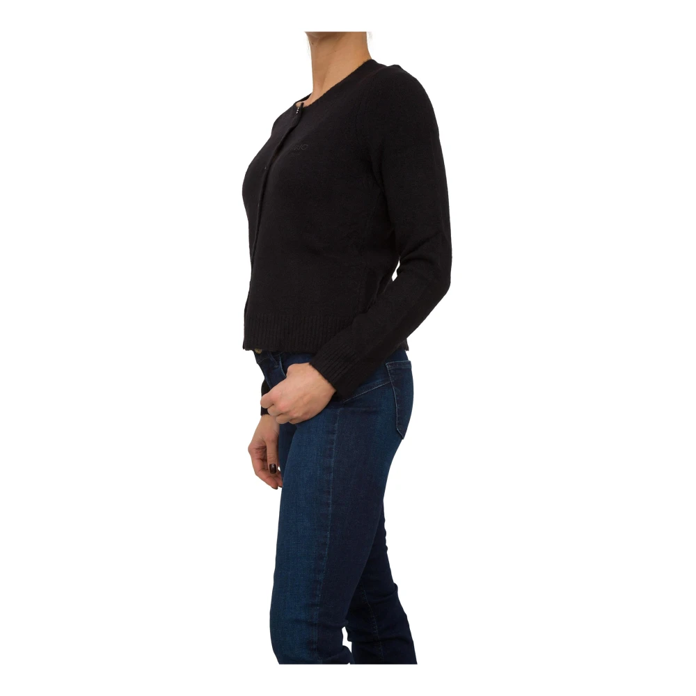 Liu Jo Zwarte Trui met Moderne Stijl Black Dames