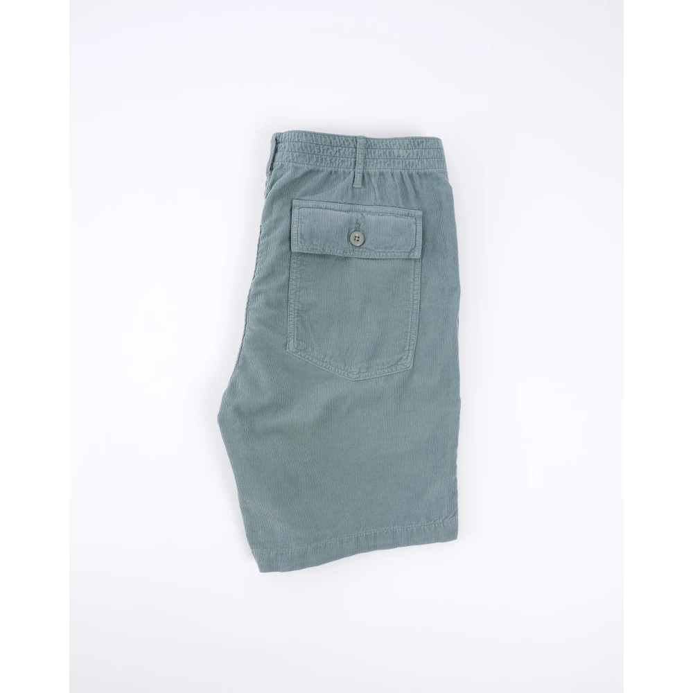Hartford Casual Shorts Green Heren