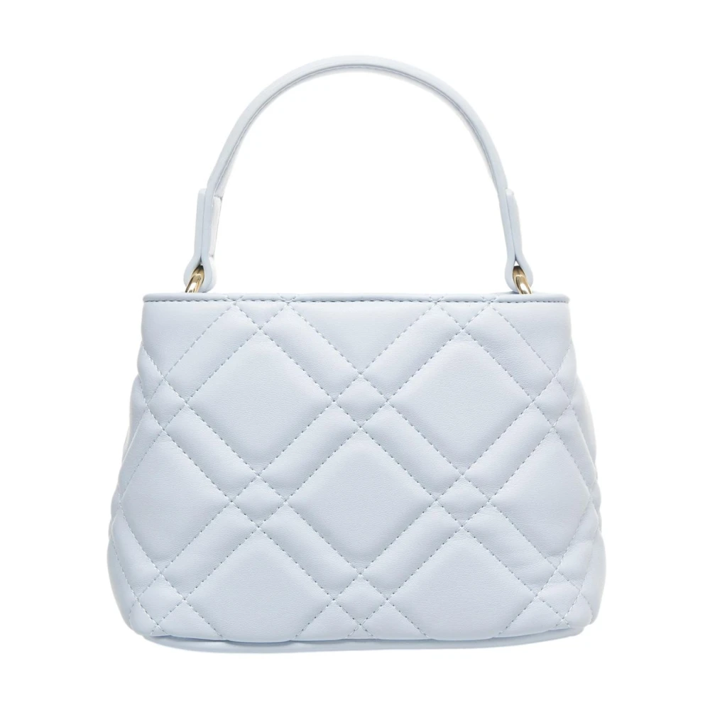 Love Moschino Blauwe Stud Detail Handtas Blue Dames