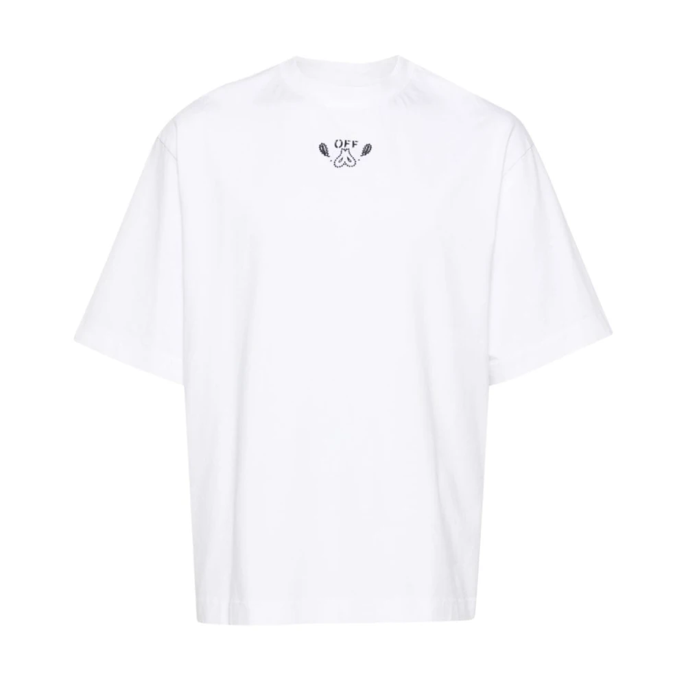 Off White Vit Arrows T-shirt Polo White, Herr