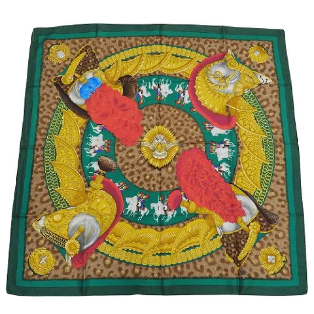 Pre-owned > Pre-owned Accessories > Pre-owned Scarves - - Hermès Vintage - Modalova