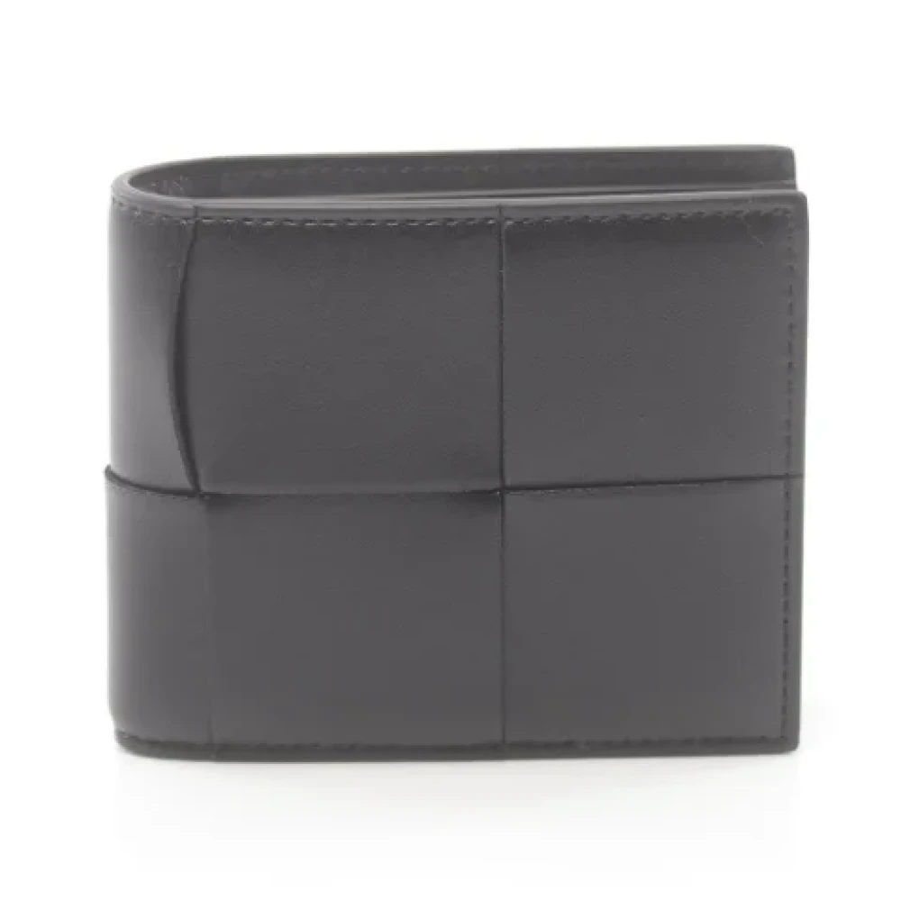 Bottega Veneta Vintage Pre-owned Leather wallets Black Heren