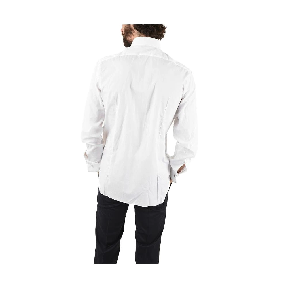 Aquascutum Elegant wit katoenblend overhemd White Heren