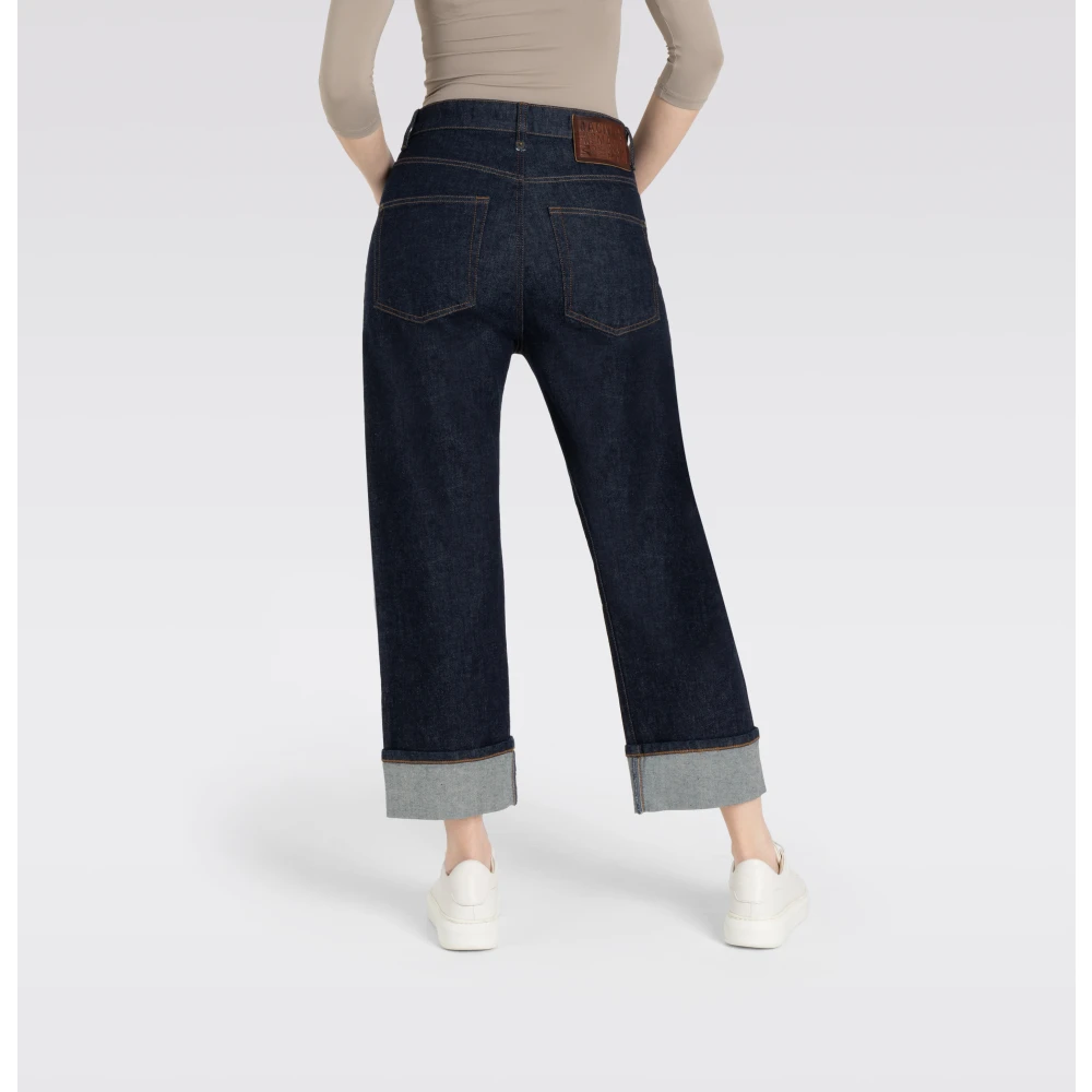MAC Baggy Denim Jeans Authentiek Comfort Blue Dames