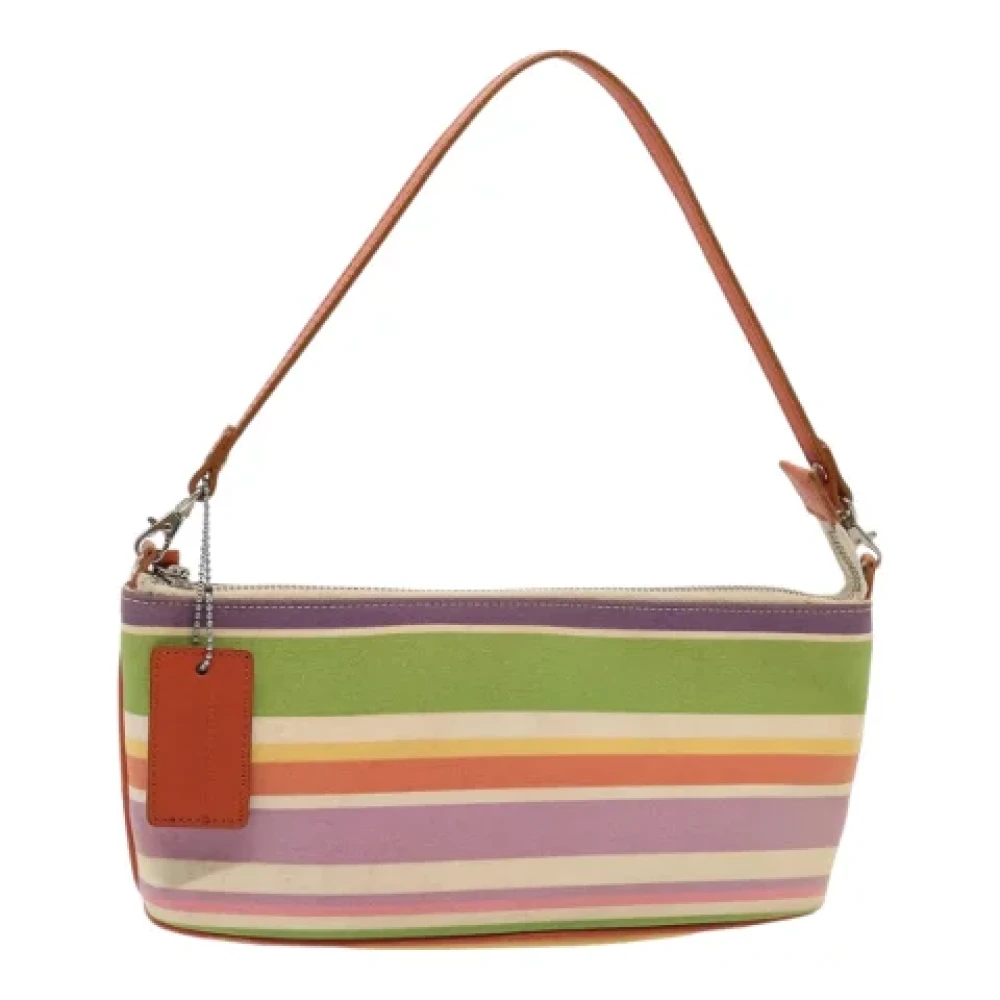 Burberry Vintage Pre-owned Canvas handbags Multicolor Dames