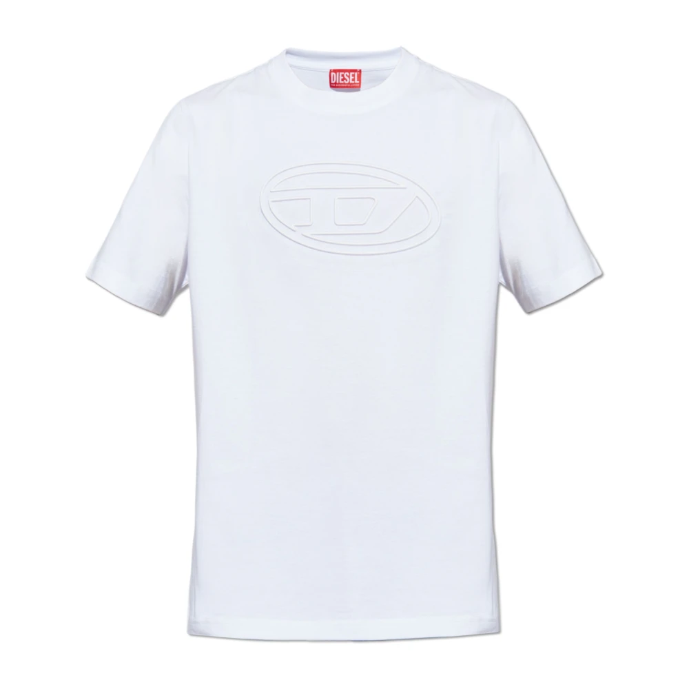 Diesel - Tops > T-Shirts - White - Diesel - Modalova