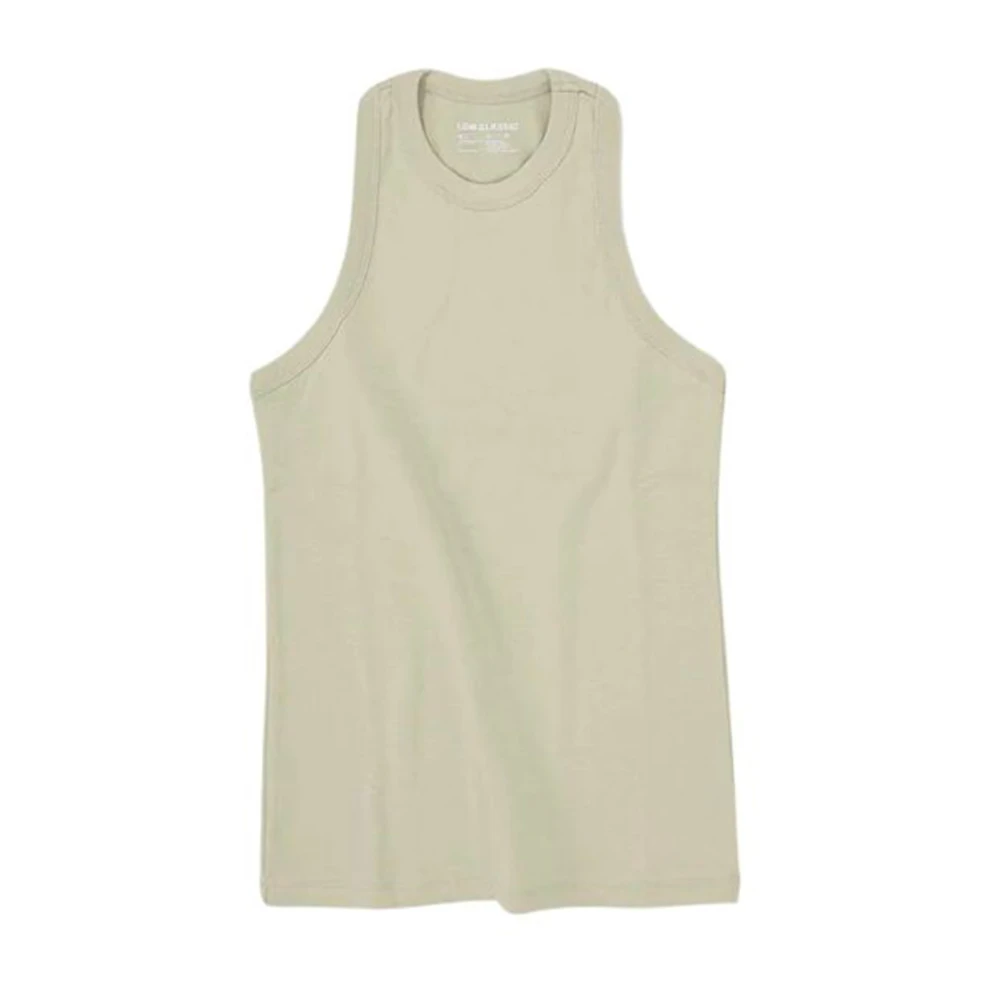 LOW Classic Sleeveless Tops Beige Dames