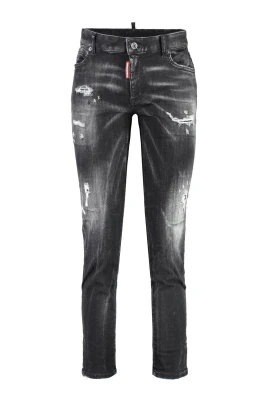 Cool Girl Distressed Slim-leg Jeans
