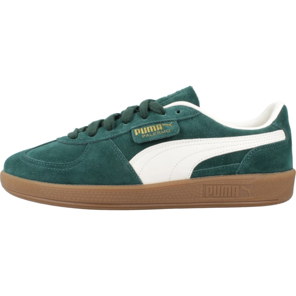 Puma Men's Green Stylish Trainers Palermo Size 7 Uk