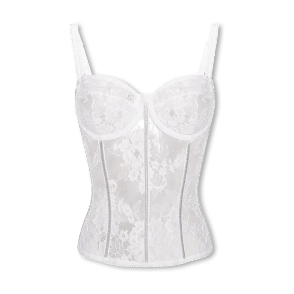 Dolce & Gabbana Donna Bianco Mutande, L, New,