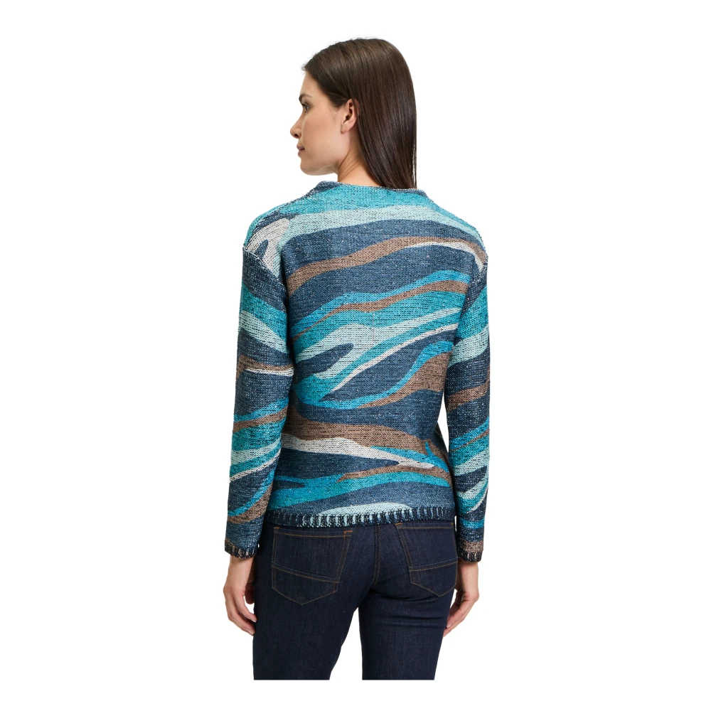 Betty Barclay Paillet Versierde Gebreide Trui Multicolor Dames