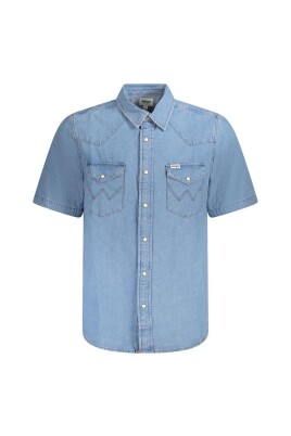 western-denim-skjorta-korta-armar