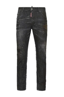 Svarta Klassiska Femficksjeans