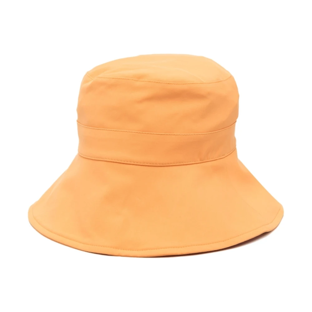 Jacquemus Oranje Bando Bucket Hat Orange Dames