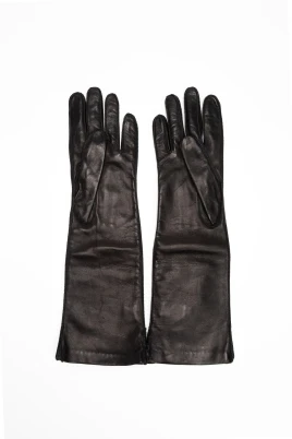 Intrecciato Läderhandskar