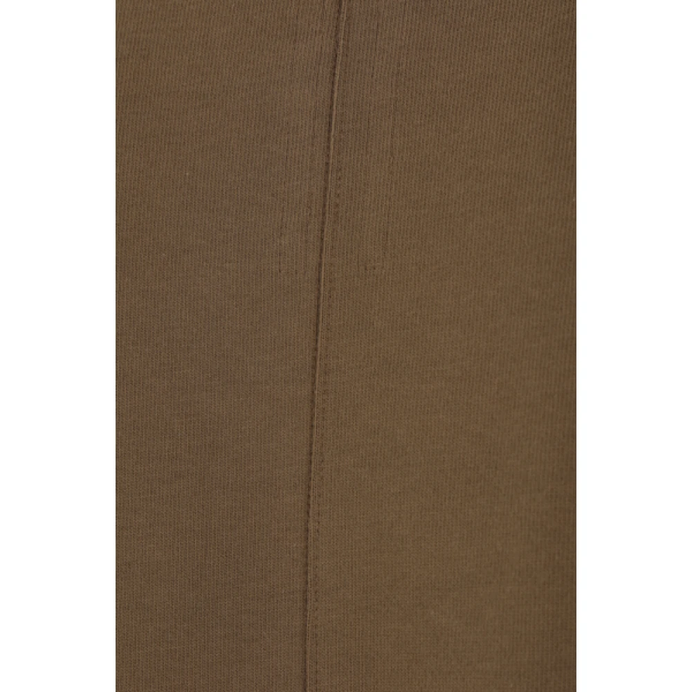 Rick Owens Oversized katoenen T-shirt Green Heren