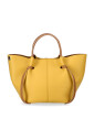 sac-a-main-jaune-avec-poignees-en-cuir-et-bandouliere