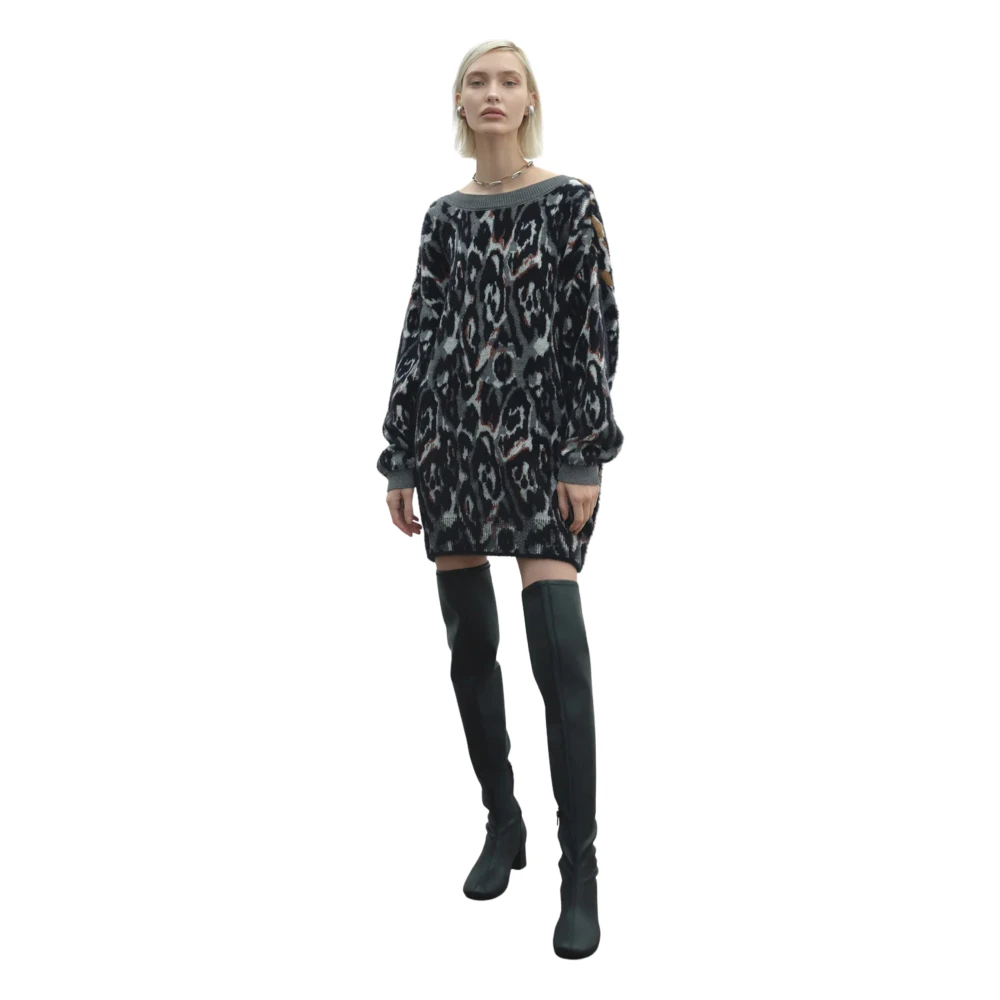 Akep Women's Maxipull In Jacquard Maculato