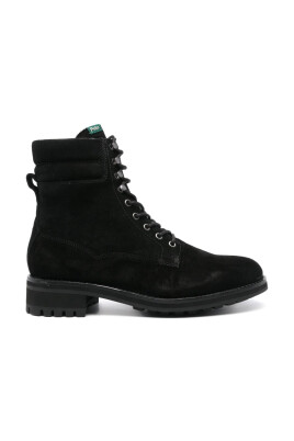 black-leather-ankle-boots