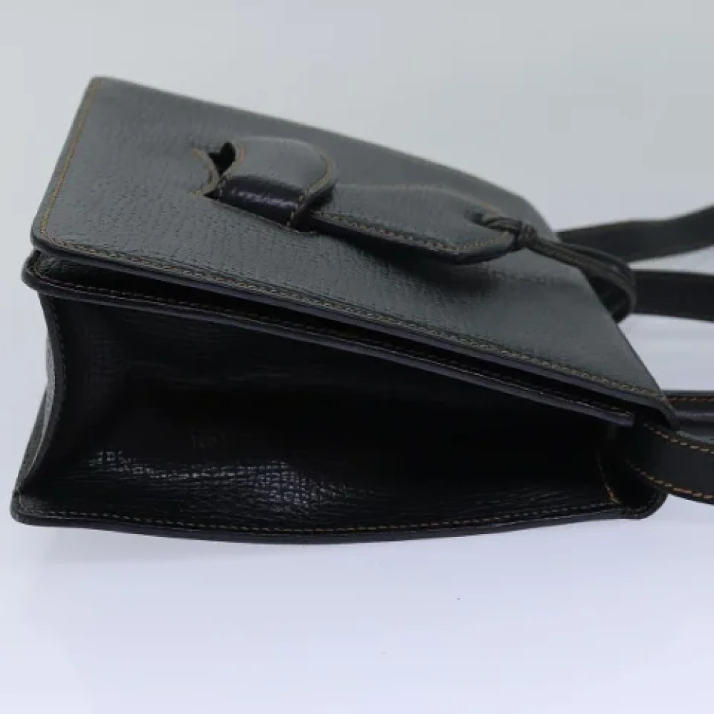 Loewe Pre-owned Leather handbags Black Dames
